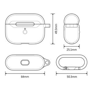 Custodia per Auricolari Wireless per Air Pods <span class=keywords><strong>Cover</strong></span> per Apple <span class=keywords><strong>Airpods</strong></span> Pro Custodia in Silicone - Product Image 4
