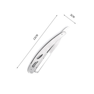 <span class=keywords><strong>Rasoir</strong></span> Droit Professionnel Pliant Rétro en Acier Inoxydable de Haute Qualité pour Barbiers - Product Image 2