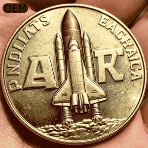 Moneda Conmemorativa Te Amo, Regalo Creativo de Plata y Oro, Recuerdo Metálico, <span class=keywords><strong>Mi</strong></span> Corazón Está a Punto de Estallar de Amor - Product Image 1