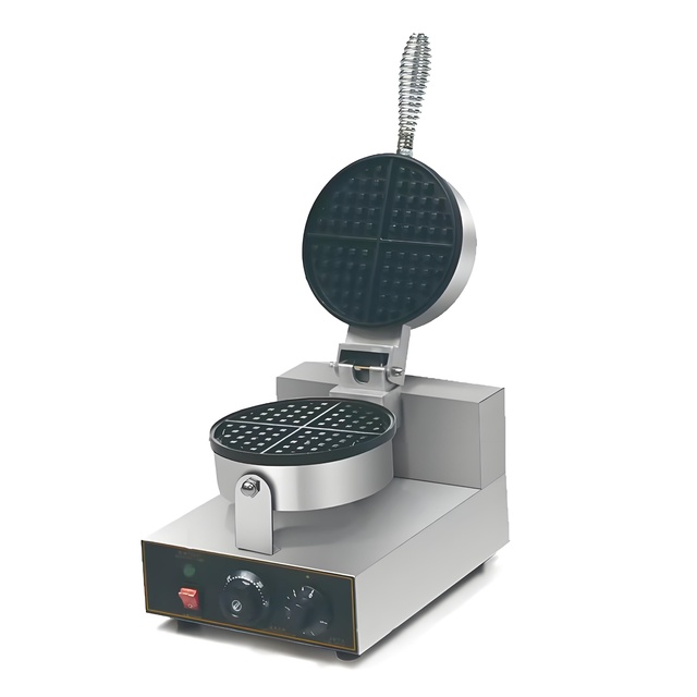 220V Electric Mini Belgian Waffle Maker Professional Wholesale Round Waffle Maker Commercial Waffle Maker Machine