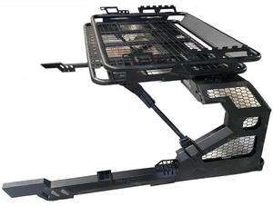 Canasta de Carga para Techo con Luz LED 4X4, Barra Antivuelco Deportiva de Acero para Camioneta, para Ford Ranger, Isuzu Dmax, Toyota Hilux 2015-2021 - Product Image 2