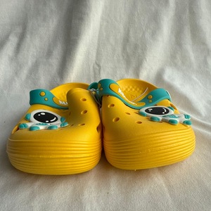 Ciabatte Sportive per Bambini Gialle con Suola in PVC EVA Spessore 15mm Taglia 24-29 - Product Image 6