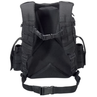Sac à dos tactique OEM ODM pour stand de tir, sac de stand de tir avec sangles MOLLE, sac à dos de rangement pour armes à feu et munitions pour l'entraînement au stand de tir