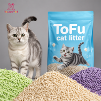 Litière pour chat en tofu naturel, certifiée BSCI, fabriquée en usine depuis 15 ans, 99 % sans poussière, haute absorption, agglomération rapide, biodégradable
