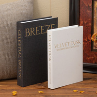 Livres décoratifs : Vente directe usine des dernières créations – Boîtes de rangement pour livres à couverture rigide, livres décoratifs pour la maison