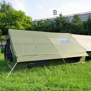Suministro de Fábrica 12 ㎡   Tienda de Campaña Inflable con Toldo, Tienda de Campaña Impermeable de Oxford para <span class=keywords><strong>Glamping</strong></span> y Uso en Exteriores - Product Image 6