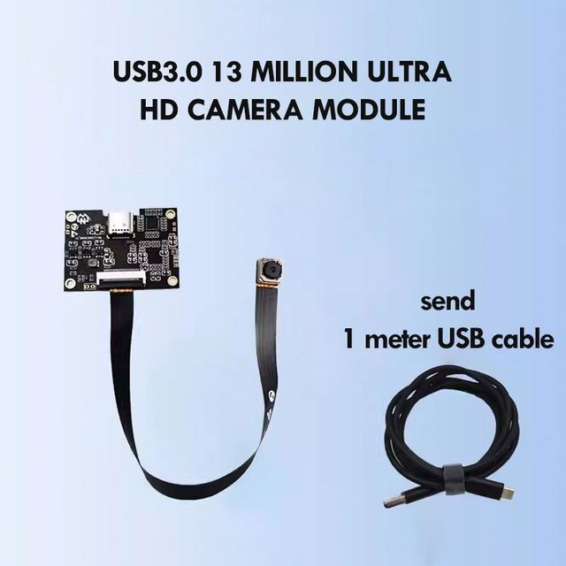 1300W pixel USB Camera Module USB3.0 No-drive Autofocus Module FPC Cable IMX258