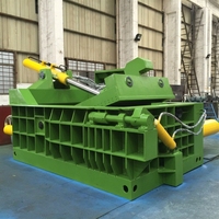 Presse à balles horizontale métallique personnalisable, robuste, hydraulique, pour le recyclage des déchets de fer, d'acier et d'aluminium