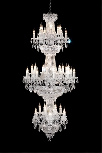 Luxury luxury plafoniere oro con candela hotel hall impero K9 lampada a sospensione <span class=keywords><strong>lampadario</strong></span> royal - Product Image 4