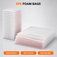 Sac de protection en mousse EPE, pochette en coton perlé, sac en mousse antichoc pour l'électronique, emballage en mousse pour articles fragiles