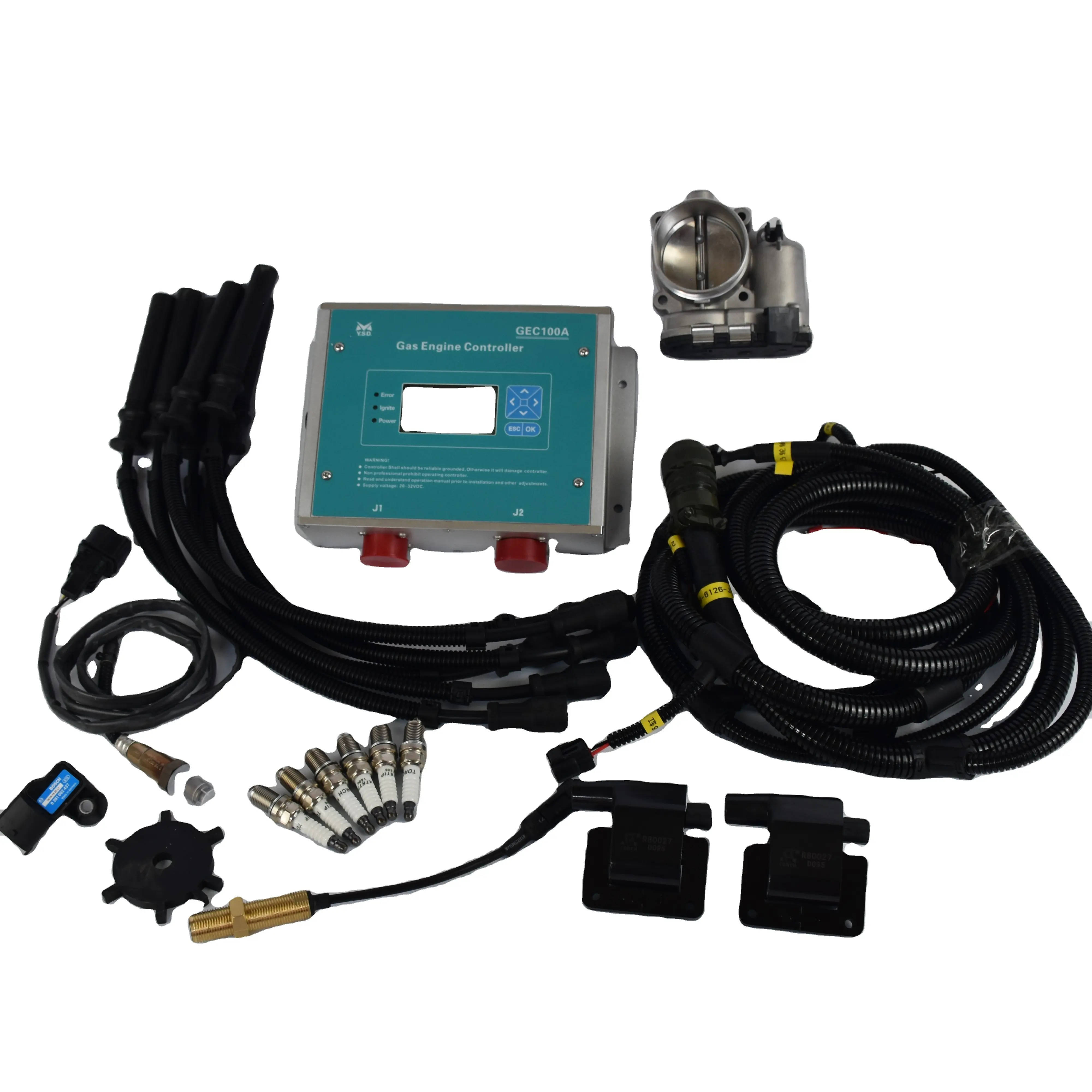 Controlador de ignição para gerador a gás natural Motortech MIC3 MIC4 Altronic NGI-1000 Heinzmann controle digital woodward GEC100