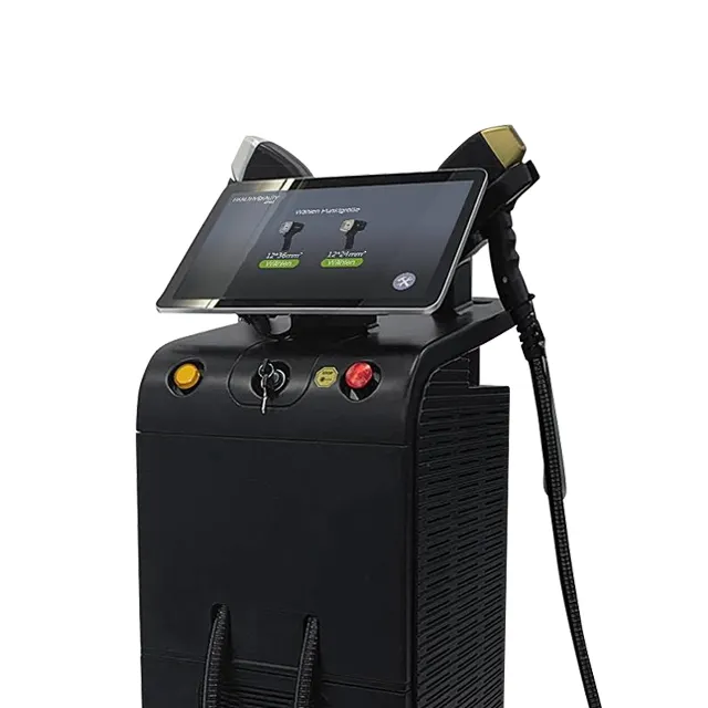 Máquina de remoção de pelos a laser, classe laser 3 combi 650nm 808nm 980nm