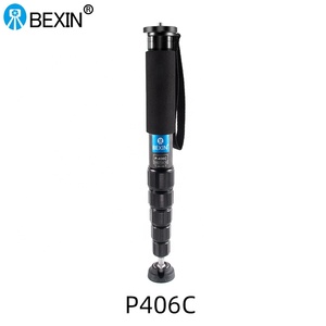 Bexin thiết kế mới sợi carbon video đứng Trọng lượng nhẹ p406c nhỏ gọn chuyên nghiệp bán buôn xách tay <span class=keywords><strong>Monopod</strong></span> cho máy ảnh - Product Image 1