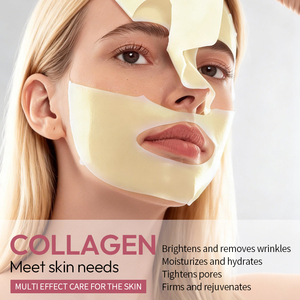 Mascarilla Facial de Hidrogel Orgánica OEM para Minimizar Poros, Mascarilla Facial Nocturna de Colágeno con Efecto Lifting Profundo - Product Image 6