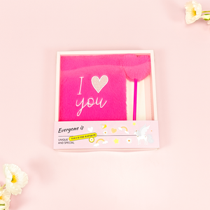 I LOVE U diario <span class=keywords><strong>de</strong></span> cubierta <span class=keywords><strong>de</strong></span> piel bordada con bolígrafo Navidad cumpleaños Regalos <span class=keywords><strong>de</strong></span> San Valentín <span class=keywords><strong>para</strong></span> chicas <span class=keywords><strong>adolescentes</strong></span> juegos <span class=keywords><strong>de</strong></span> regalo apropiados <span class=keywords><strong>para</strong></span> la edad - Product Image 4