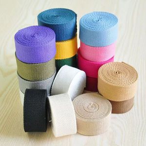 <span class=keywords><strong>Sangle</strong></span> tissée en coton de couleur unie en gros 1 ''25mm 38mm boucles <span class=keywords><strong>sangle</strong></span> de sac en toile ruban de coton <span class=keywords><strong>polyester</strong></span> uni - Product Image 3
