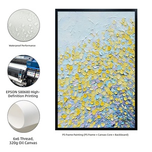 Cuadro Decorativo sin Marco para Sala de Estar o Entrada, Estilo Retro Nostalgia con Figura Abstracta de Mujer <span class=keywords><strong>a</strong></span> <span class=keywords><strong>Caballo</strong></span>, Impresión en Lienzo - Product Image 6
