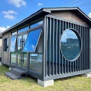 कस्टम बिल्डर निर्माता होटल-लागू मॉड्यूलर प्रीफैब्रिकेटेड छोटे घर विला कंटेनर घरों अद्वितीय डिजाइन के साथ - Product Image 3