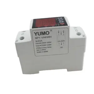 YUMO NP1-VAKWH OVERVOLTAGE AND UNDERVOLTAGE PROTECTOR adjust voltage protector