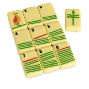 Set Premium di Mahjong Americano con 160 Tessere, 'Everybody Loves a Joker', Tessere Incise 'Winds Season', Regalo Mah Jongg - Product Image 1