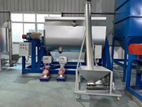 SDCAD personnalise professionnellement la poudre sèche mélangeur horizontal mélangeur de granules mélangeur horizontal de poudre