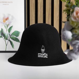 Rolking Merino Custom Felt <b>Sauna</b> Hat 100% Wool Image Style Unisex Japan Design Buckets - Product Image 2