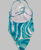 Luxe 3-delige badpak met hoofdband en stranddoekjes, sexy damesdesign zwemkleding