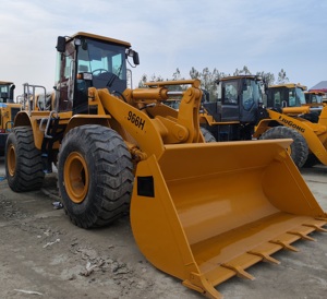 เครื่องยนต์ทำงานได้ราบรื่น ไม่มีเสียงผิดปกติ รถตักล้อยาง Cat 966H มือสอง รถขุดขนาดกลางมือสอง รองรับอุปกรณ์เสริมหลากหลายประเภท - Product Image 4