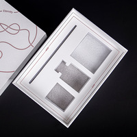 Boîtes cadeaux rectangulaires en carton gris personnalisées avec couvercle et base pour téléphone portable, avec logo et dimensions personnalisés, emballage électronique