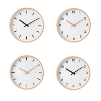Jam DIY Nordic Reloj De Pared hadiah kustom jam dinding bingkai kayu dengan gerakan diam jam dinding desain dipersonalisasi