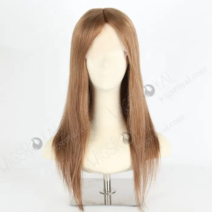 Factory Price Fast Shipping Most Realistic Noble Brown Human Hair Wigs Online