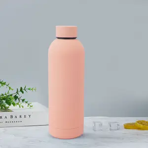 500ml Custom 500ml Narrow Mouth Bullet Shaped 18\8 Stainless Steel Thermos Keep Hot And Cold Travel Water Thermo Bottle