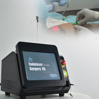 Appareil laser diode EVLT/EVLA 1470 nm 980 nm pour la chirurgie endoveineuse des varices à faible invasivité