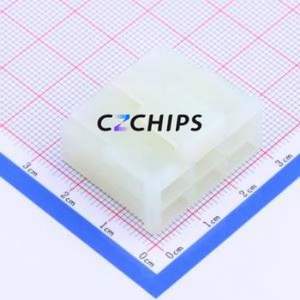 174204-1 Housing (Wire-to-Board / Wire-to-Wire) P=9mm Connector ( Jack Structure: 2x3P )( Pitch: 9mm )( Row Spacing: 5.5mm ) - Product Image 1