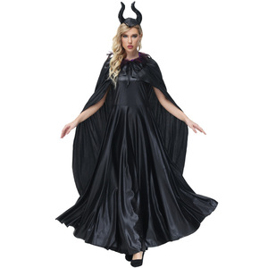 Robe gothique de sorcière victorienne pour femmes, costume de la Renaissance, tenue de cosplay médiévale rétro - Product Image 2