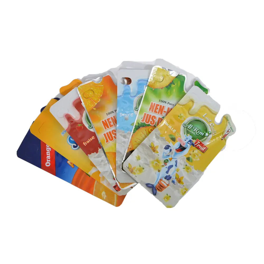 생분해성 커스텀 그라비어 인쇄 플라스틱 식품급 초콜릿 캔디/에너지/시리얼 스낵바 포장 봉투 포장지