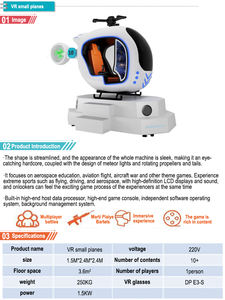 <span class=keywords><strong>Prix</strong></span> bon marché usine produisant un produit de réalité virtuelle hélicoptère vr jeux d'avion à vendre - Product Image 6