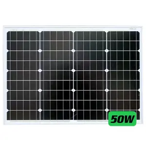 Mini Monocrystalline 12V 24V Poly 10W 20W 30W 40W 50W Klein Formaat Solar 80W Paneel Polykristallijne Panelen Solar Klein Zonnepaneel Voor Straat Li