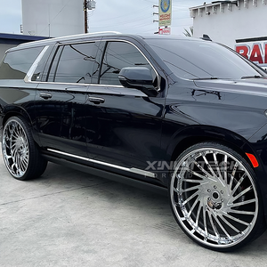 ล้อฟอร์จขอบลึกแบบหลายก้านสีเงินสั่งทำพิเศษ XINLAI ขนาด 19 นิ้ว 5x112 5x114.3 สำหรับรถกระบะและรถ SUV ระดับหรู - Product Image 1