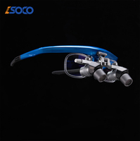 45 Angled Surgical Loupes 3X-6X Apochromatic Lens Manual Ergonomic Medical Magnifier Flip up Design 450mm Working Distance