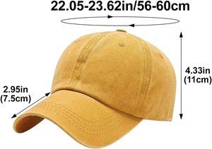 Custom logo Unisex Vintage Cotton Adjustable Unstructured <b>Dad</b> <b>Hat</b> Solid Distressed Blank Washed Sport Baseball Cap <b>Hat</b> - Product Image 2