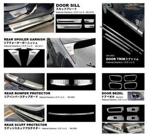 OEM Exterior Interior <strong>Car</strong> Accessories Set <strong>for</strong> Honda Vezel Door <strong>Handle</strong> <strong>Window</strong> Pillar Cover Hood Trim - Product Image 3