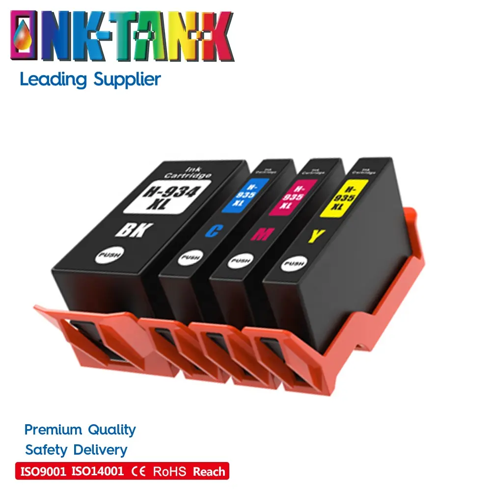 Tinta-TANK 934XL 934 935 XL 935XL Premium Kompatibel InkJet Tinta untuk HP934 untuk HP Officejet Pro 6835 6830 6230 Printer