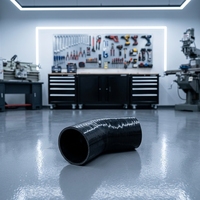 Tuyau coudé en silicone à 45 degrés, résistant aux hautes températures, pour moteur de camion