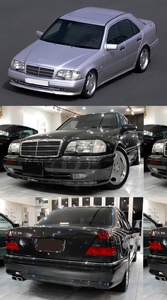 ชุดแต่งรอบคันสไตล์ <span class=keywords><strong>C36</strong></span> <span class=keywords><strong>AMG</strong></span> สำหรับ <span class=keywords><strong>Mercedes</strong></span>-<span class=keywords><strong>Benz</strong></span> C-Class <span class=keywords><strong>W202</strong></span> ประกอบด้วยกันชนหน้า กันชนหลัง และสเกิร์ตข้าง - Product Image 5