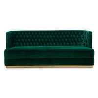Chaises de salle à manger et canapé banquette de luxe en tissu polaire personnalisé au design moderne pour usage extérieur