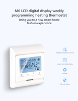 Termostato Digital con Pantalla LCD y Programación Semanal M6