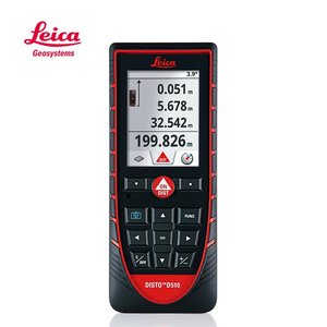 Télémètre laser Leica Disto D510 200m, outil de mesure électronique extérieur haute précision - Product Image 1