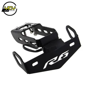 Accessoires moto pour Yamaha YZF-R6 2008-2019 support de plaque d'immatriculation arrière spécial support de plaque d'immatriculation queue courte pla