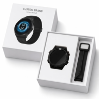 Boîte d'emballage personnalisée pour montre connectée écologique avec insert en EVA/carte en papier, boîte pour électronique intelligente, conception ODM et OEM gratuite